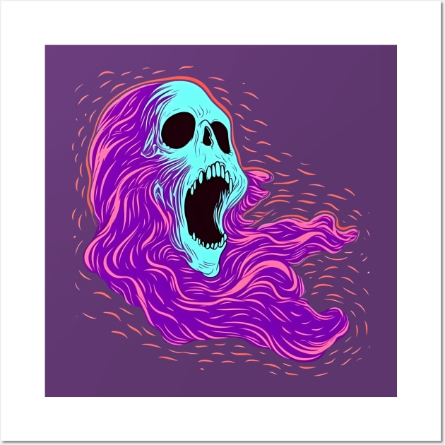 Wailing Banshee Wall Art by Screamfinity